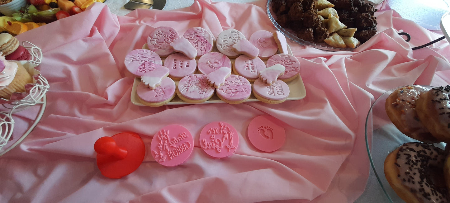 Personalised Fondant Stamps