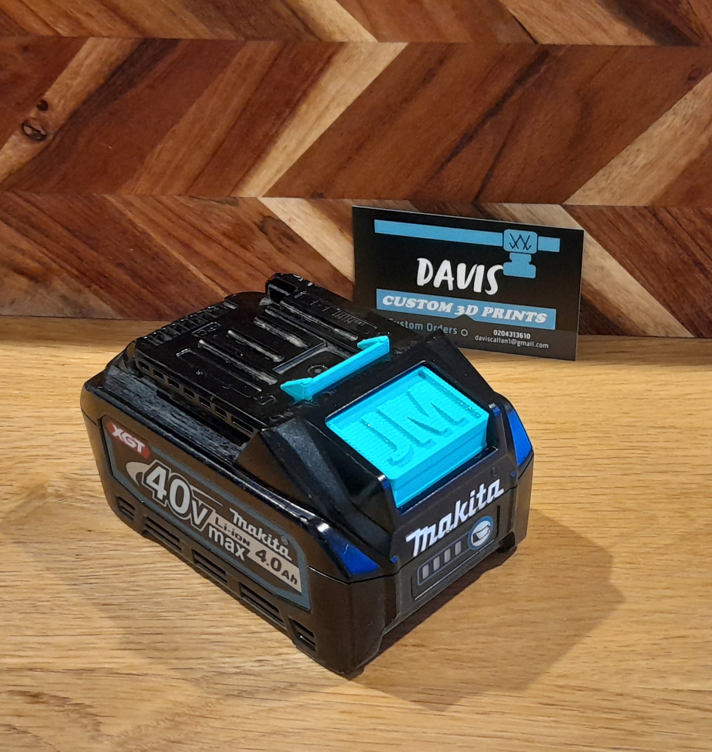 Makita XGT Personalised Battery Release Buttons
