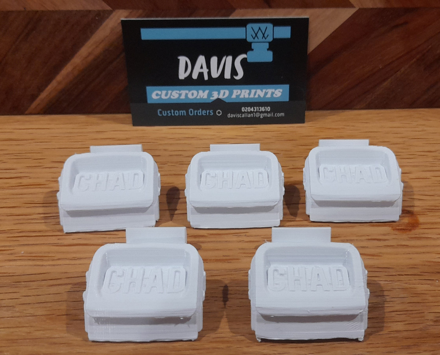 DeWalt Personalised Battery Release Buttons