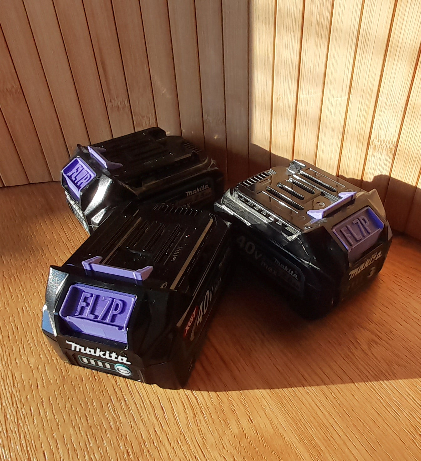 Makita XGT Personalised Battery Release Buttons
