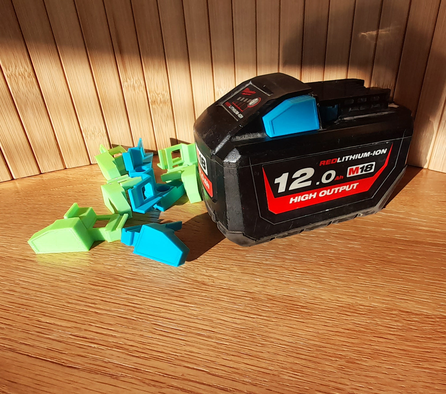 Milwaukee Personalised Battery Release Buttons
