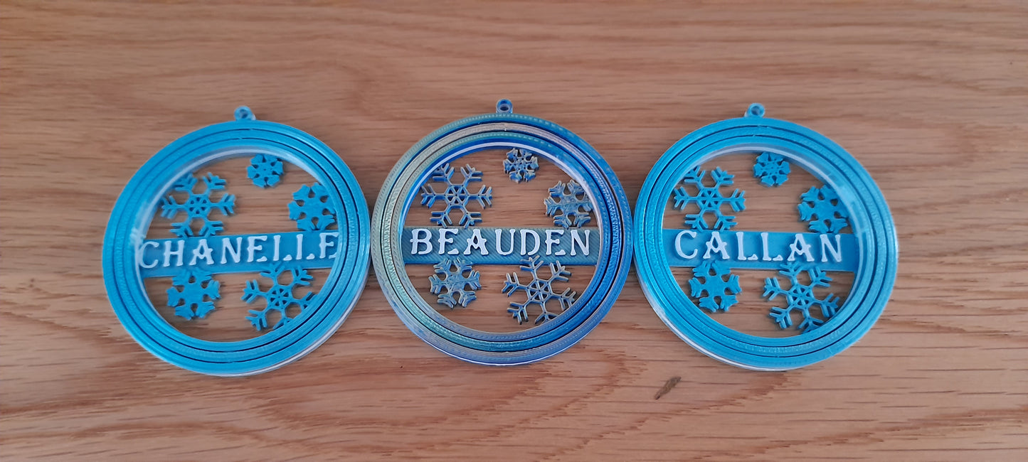 Personalised Christmas Decorations