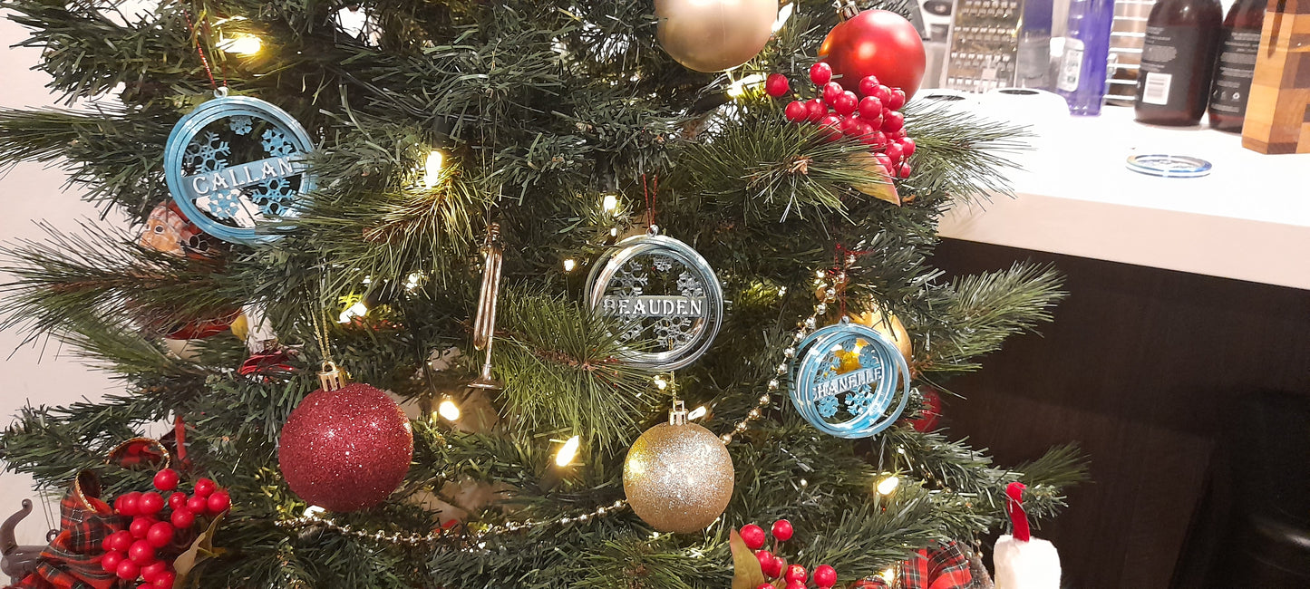 Personalised Christmas Decorations