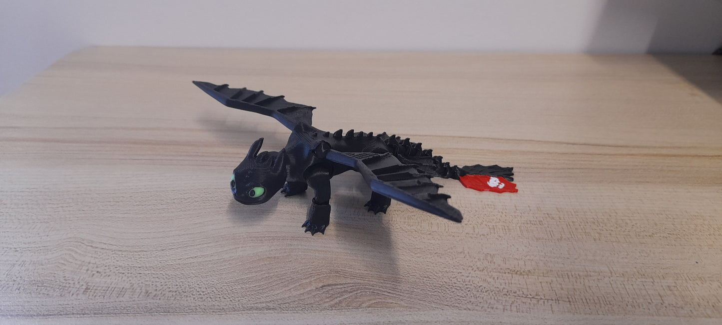 How To Train Your Dragon - Toothless / Light Fury