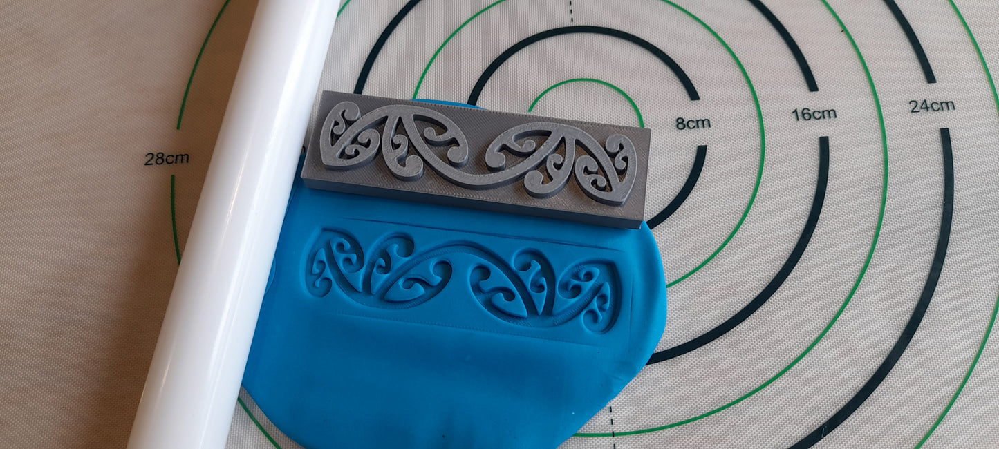 Maori Theme Fondant Stamps