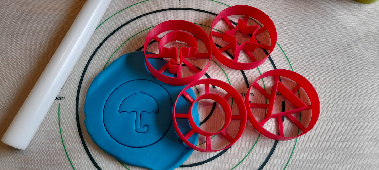 Squid Games Dalgona Sets - Cookie Cutter
