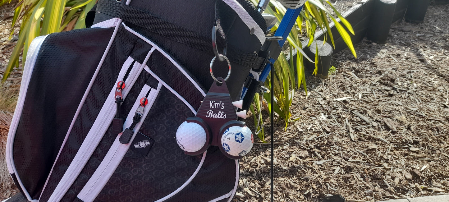 Personalised Golf Ball Holders