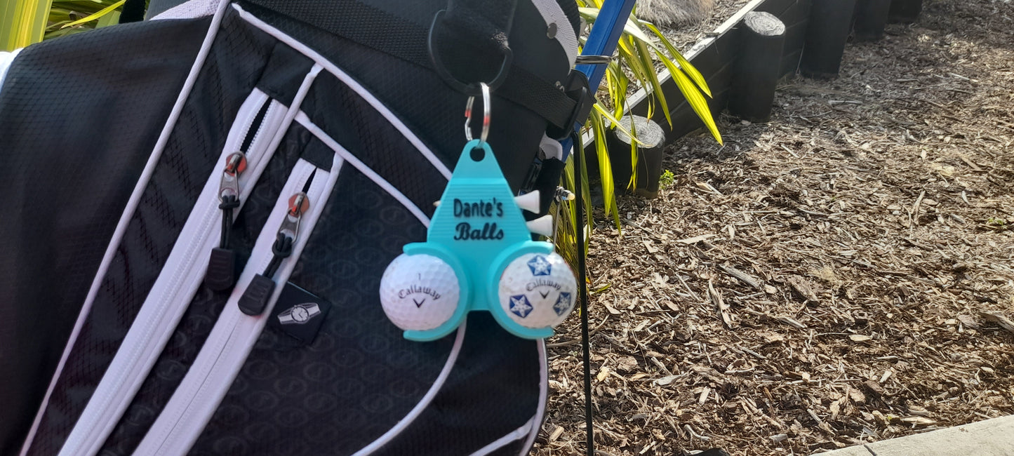 Personalised Golf Ball Holders