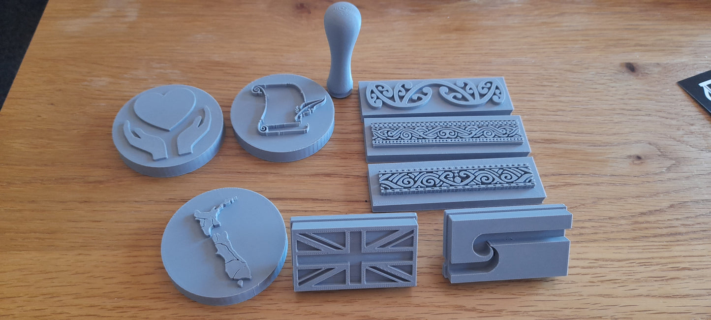 Maori Theme Fondant Stamps