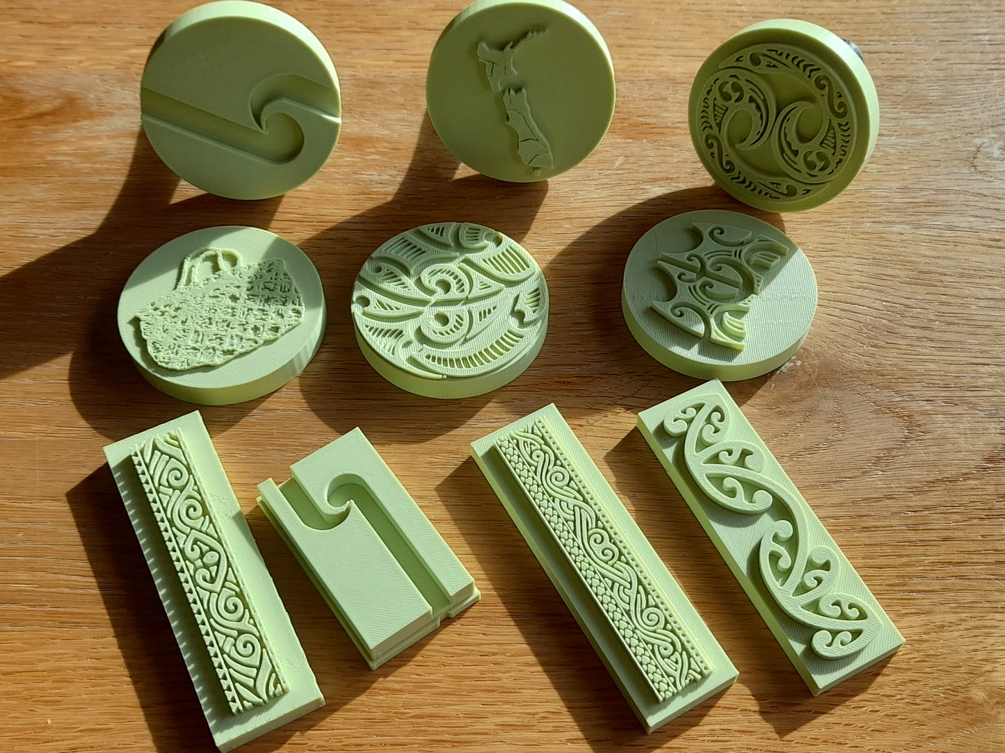Maori Theme Fondant Stamps