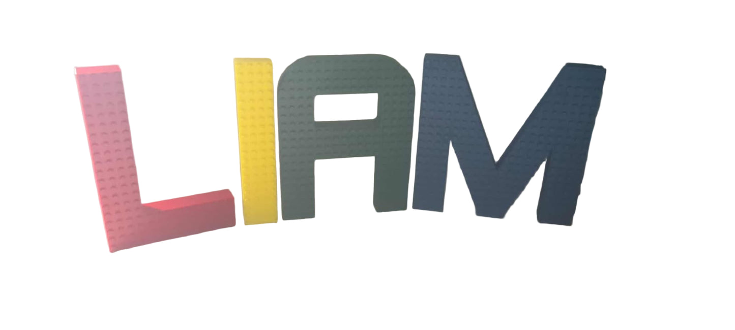 Lego Letter - Wall Art
