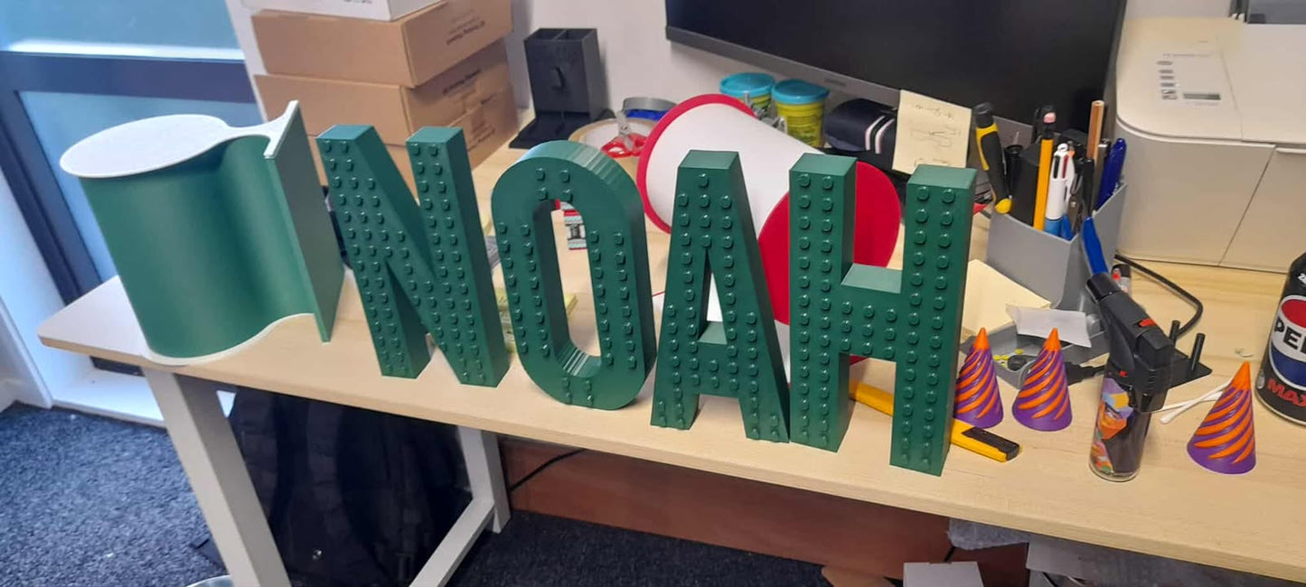 Lego Letter - Wall Art