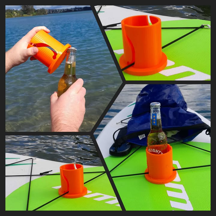 Paddleboard Drink Holder with Bottle Opener