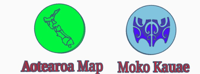 Maori Theme Fondant Stamps