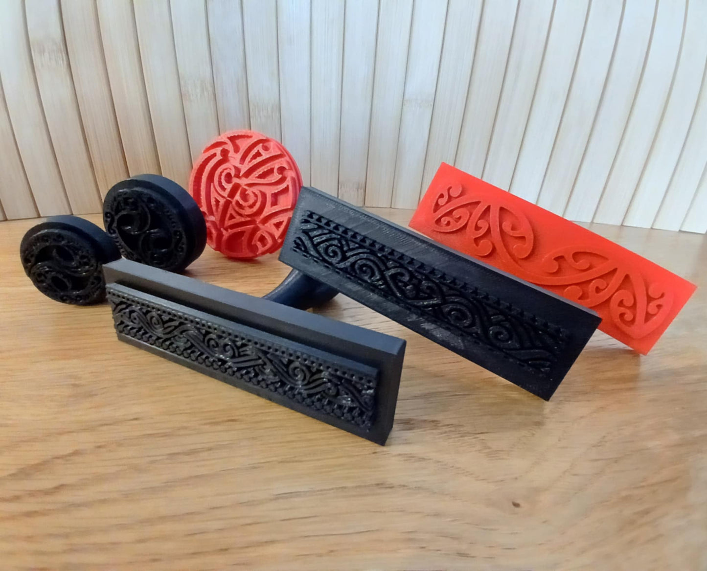 Maori Theme Fondant Stamps