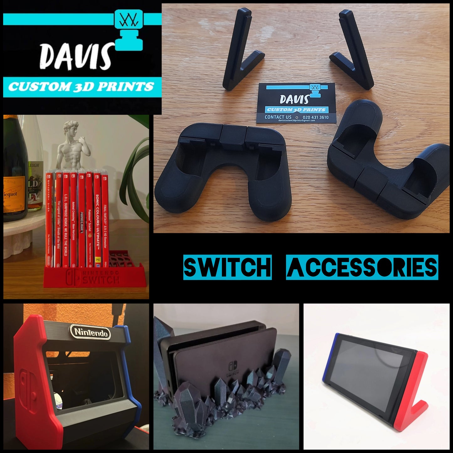 Nintendo Switch Game Stand