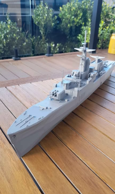 HMNZS Otago F111 Model Ship