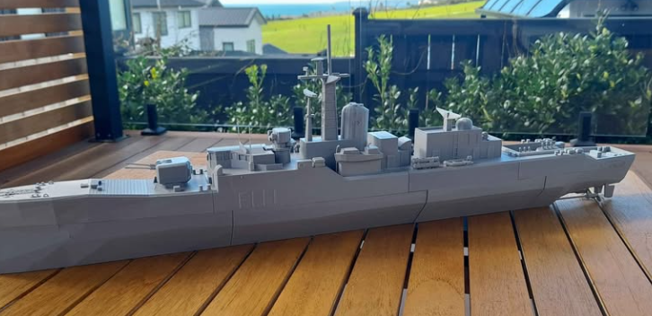 HMNZS Otago F111 Model Ship