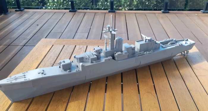 HMNZS Otago F111 Model Ship