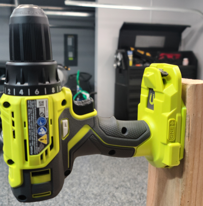 Ryobi Battery and Tool Wall Mounts