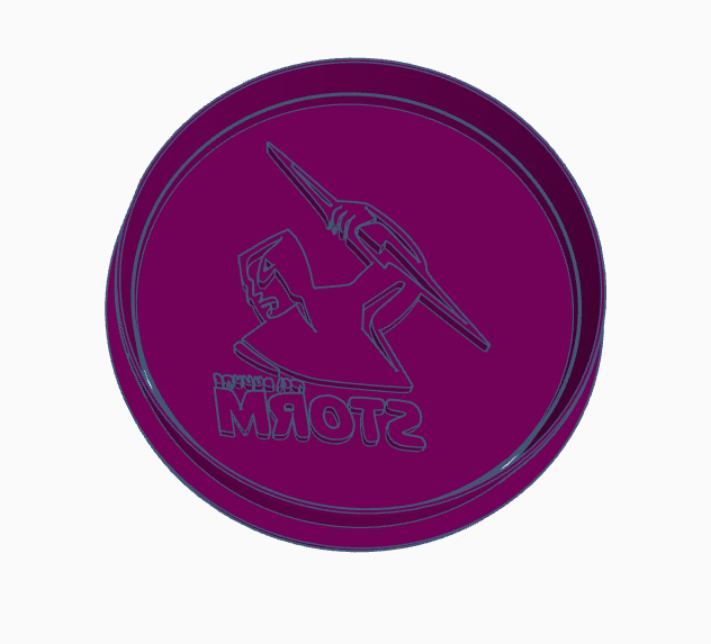 NRL Rugby League Theme Fondant Stamps