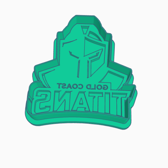 NRL Rugby League Theme Fondant Stamps