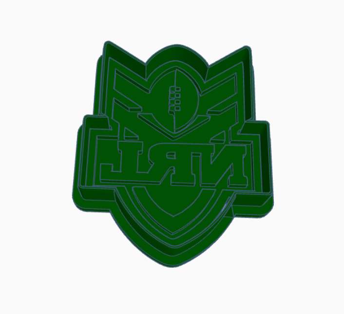 NRL Rugby League Theme Fondant Stamps