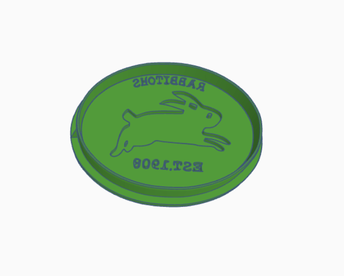 NRL Rugby League Theme Fondant Stamps