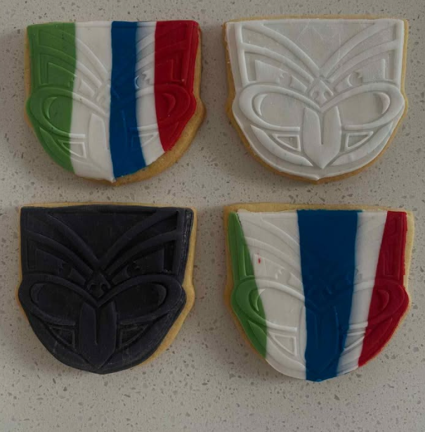NRL Rugby League Theme Fondant Stamps