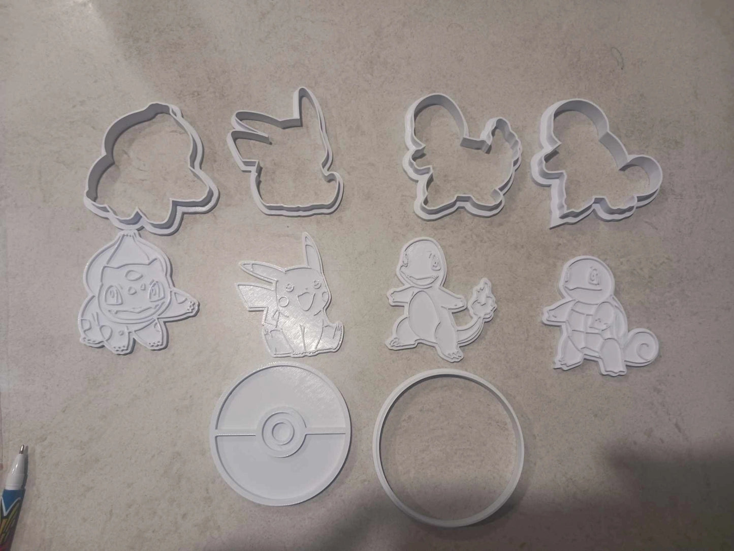 Pokemon Set - Cookie Cutters