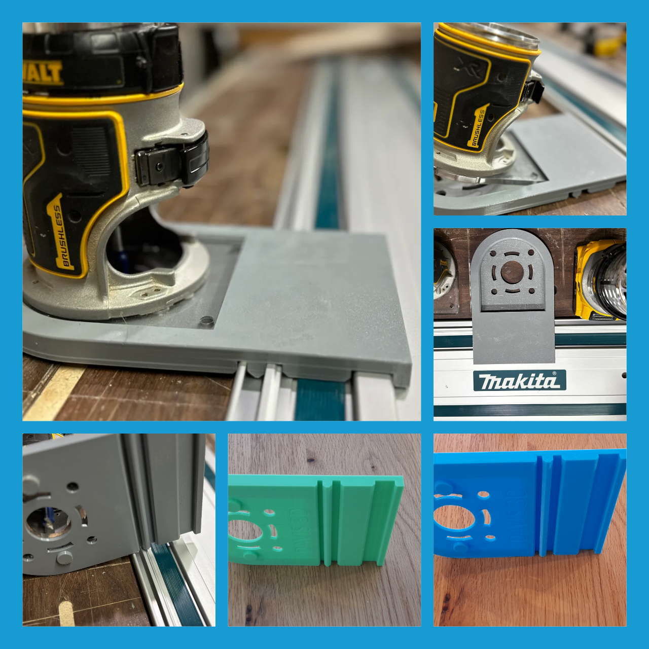 DeWalt Router to Rail Adaptor