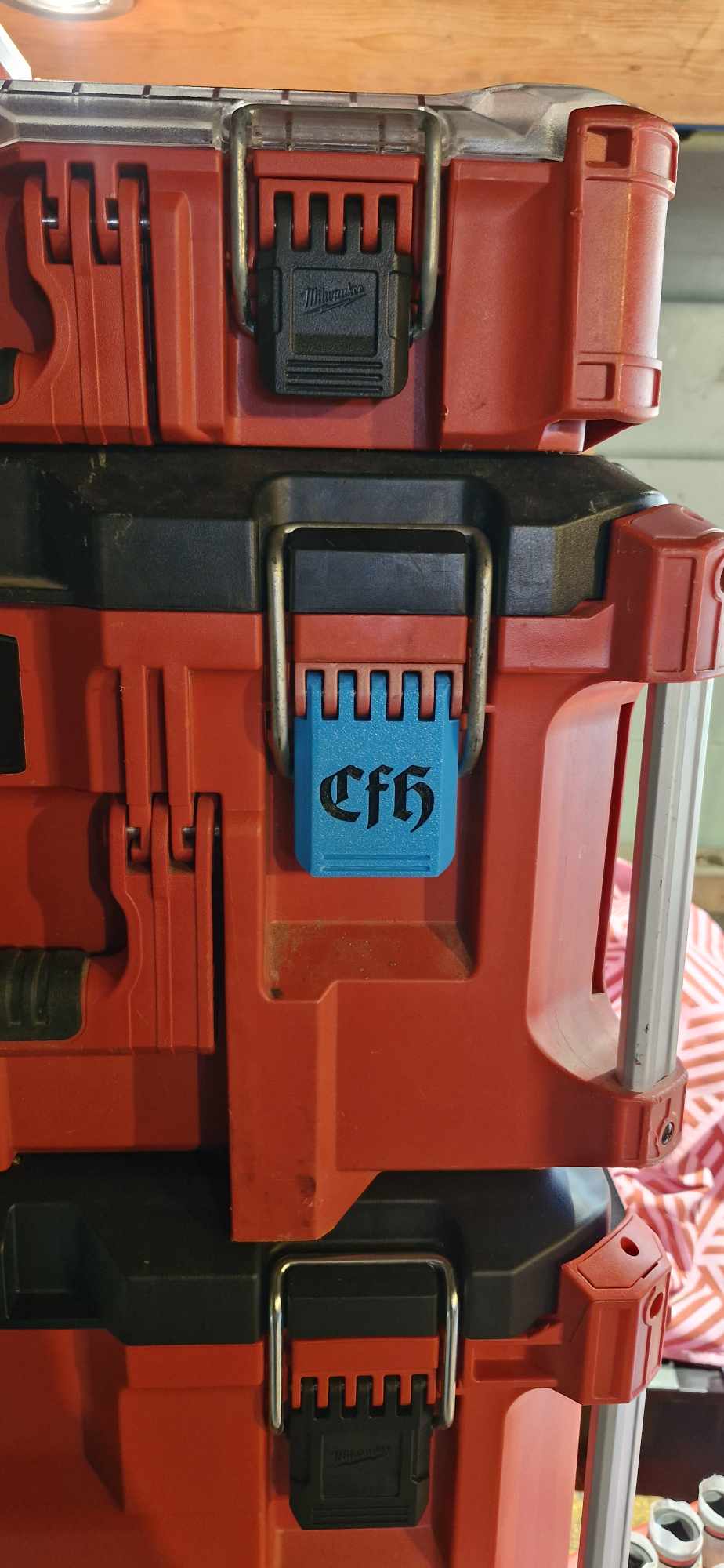 Milwaukee Packout Personalised Clips / Latches