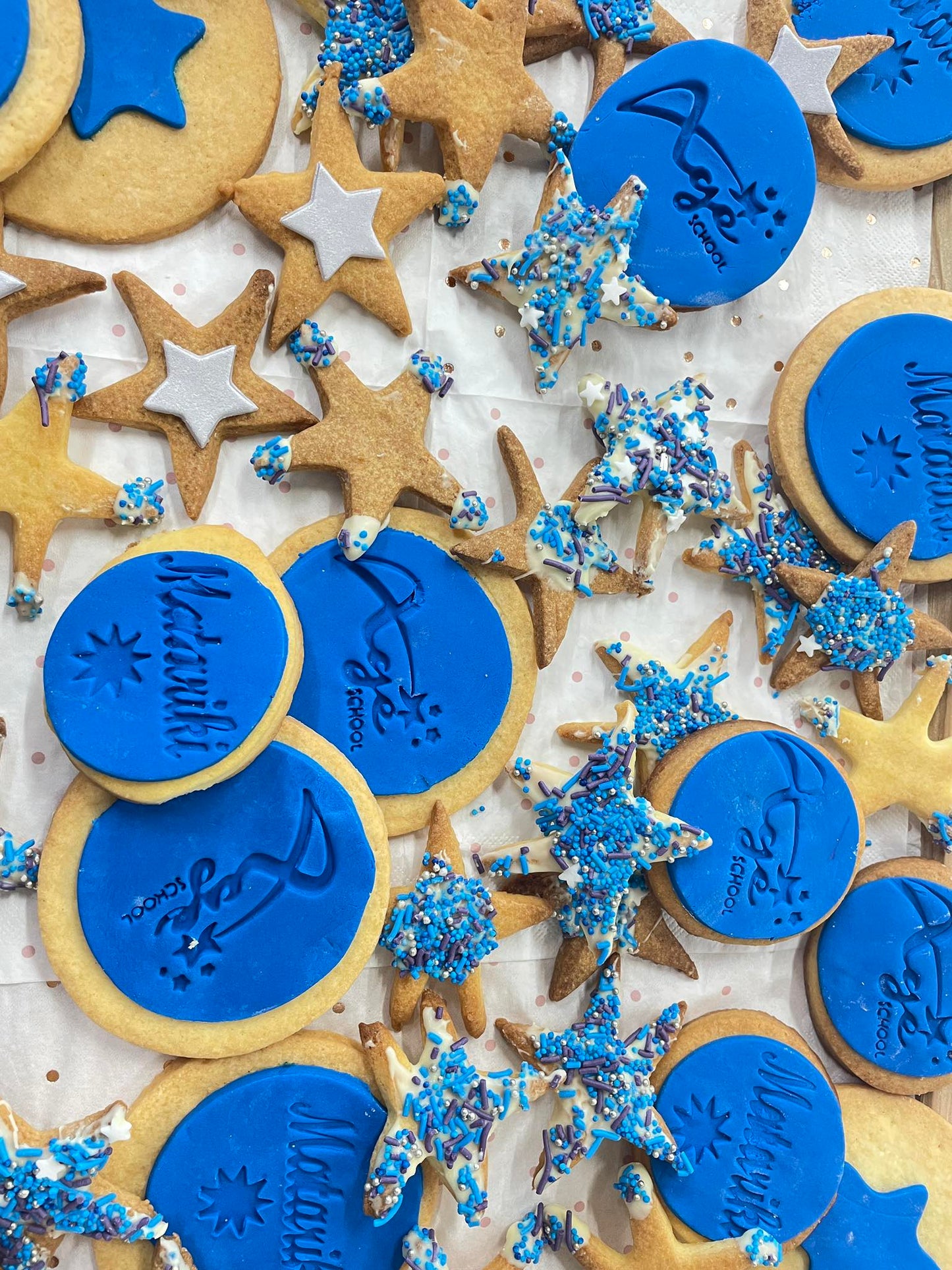 Matariki Theme Fondant Stamps