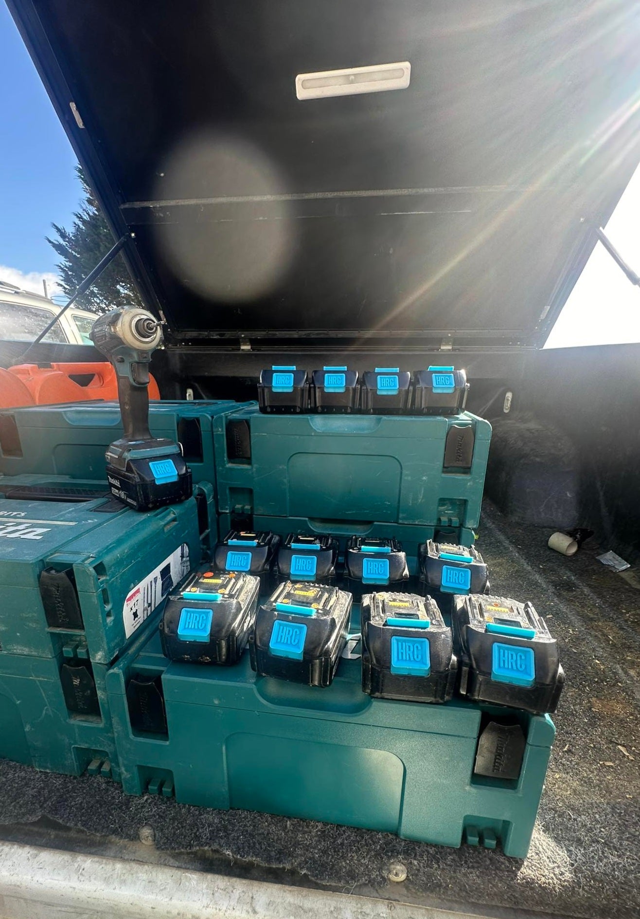 Makita 18v Personalised Battery Release Buttons