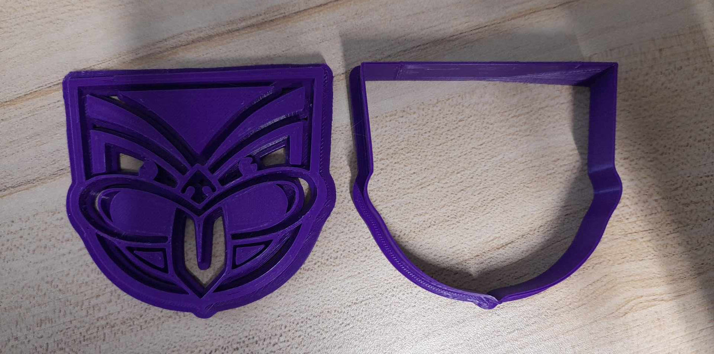 NRL Warriors Cookie Cutter