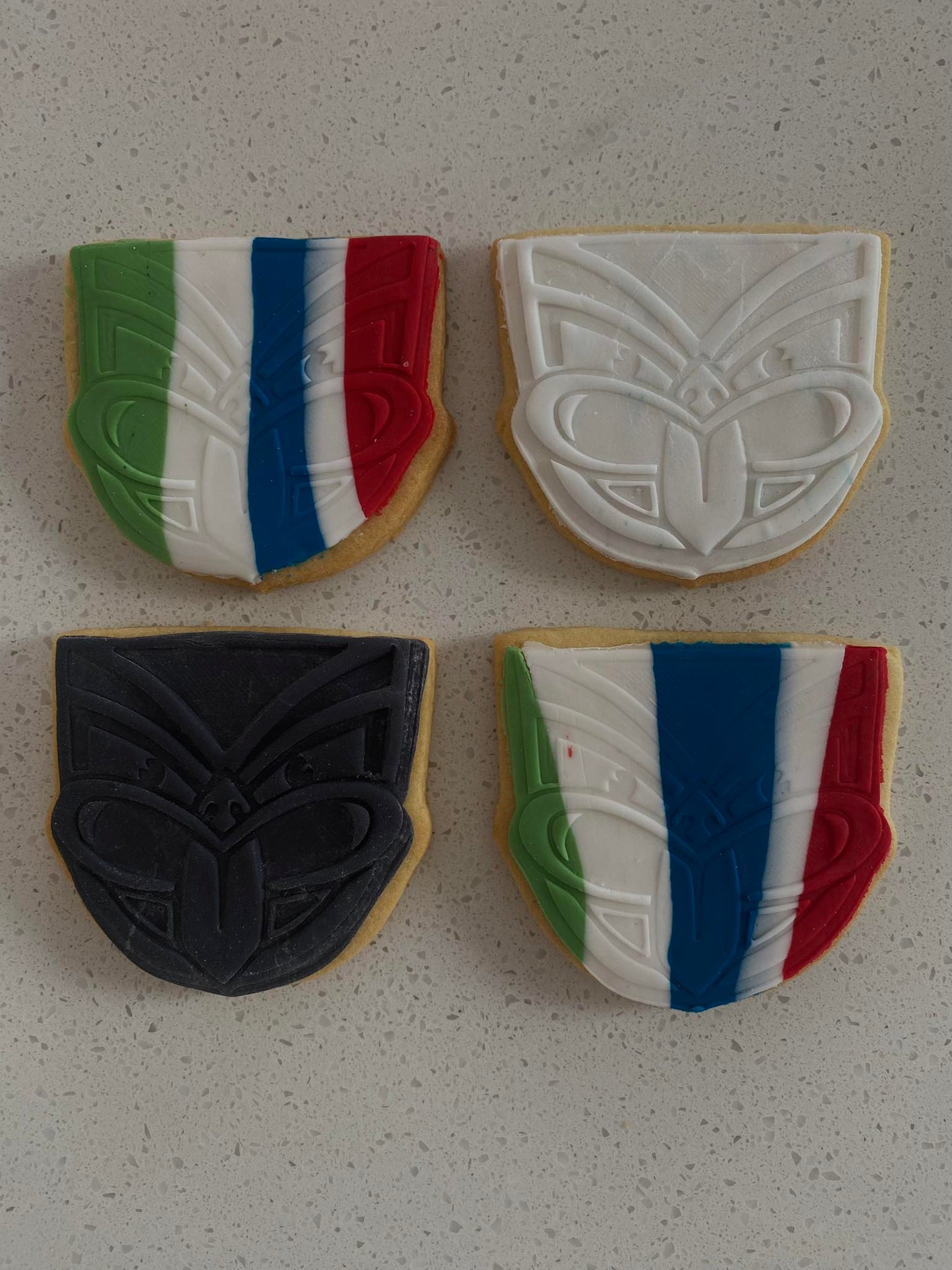 NRL Warriors Cookie Cutter