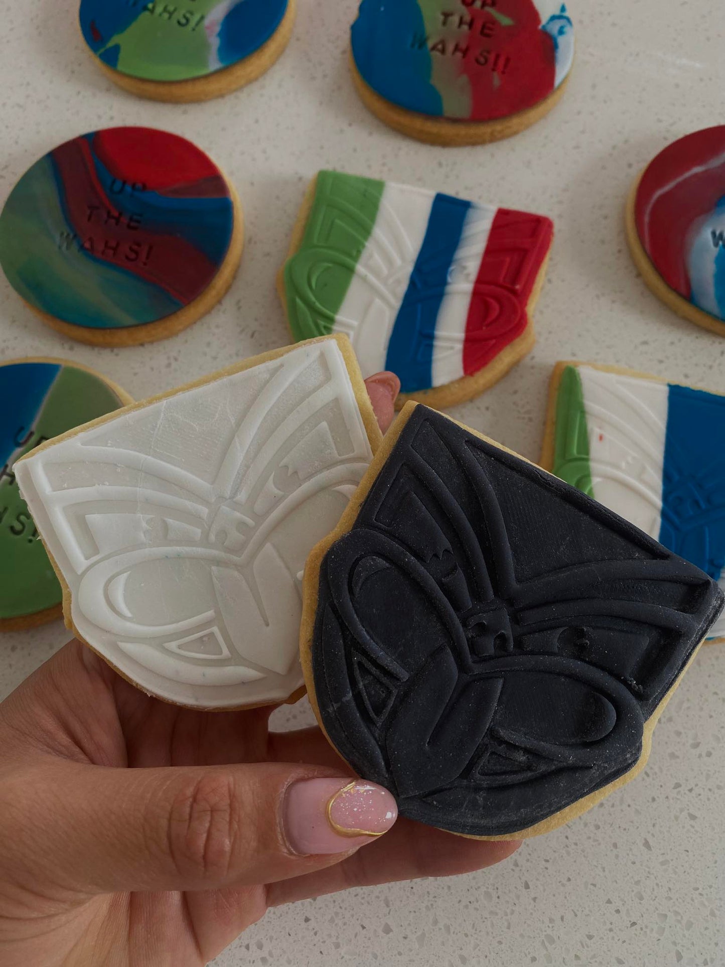 NRL Warriors Cookie Cutter