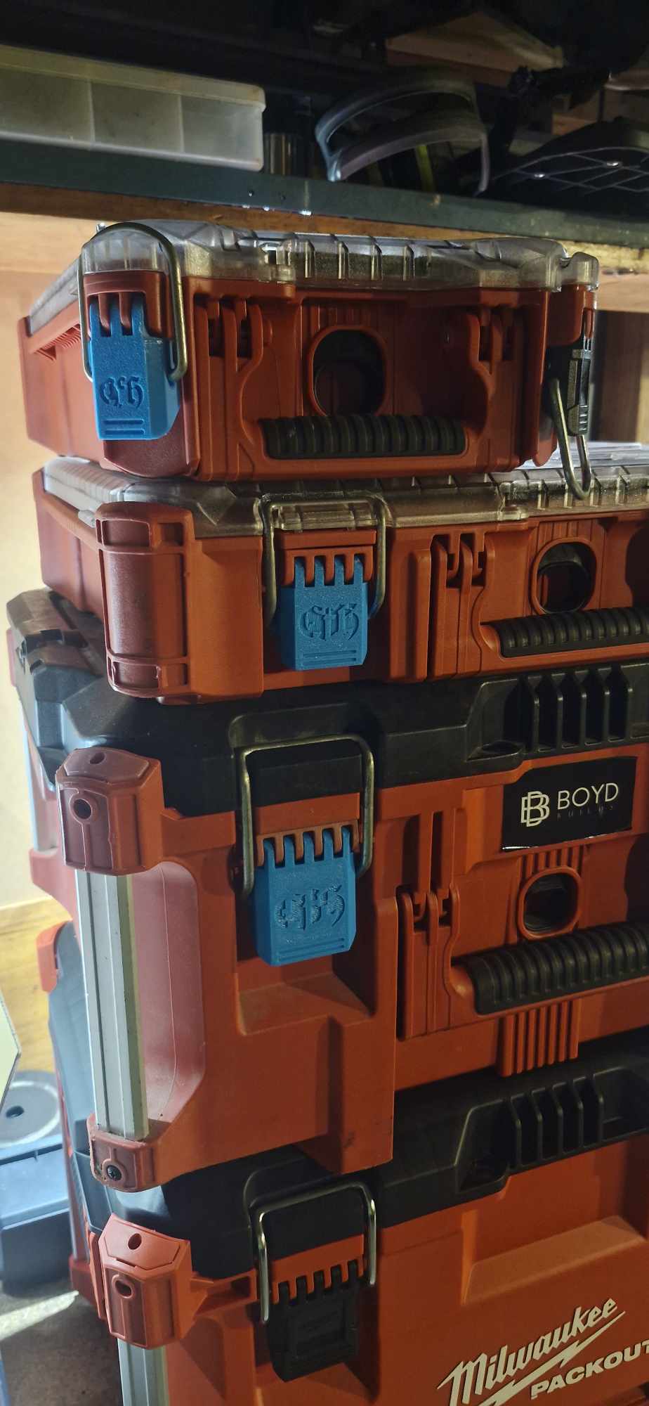 Milwaukee Packout Personalised Clips / Latches