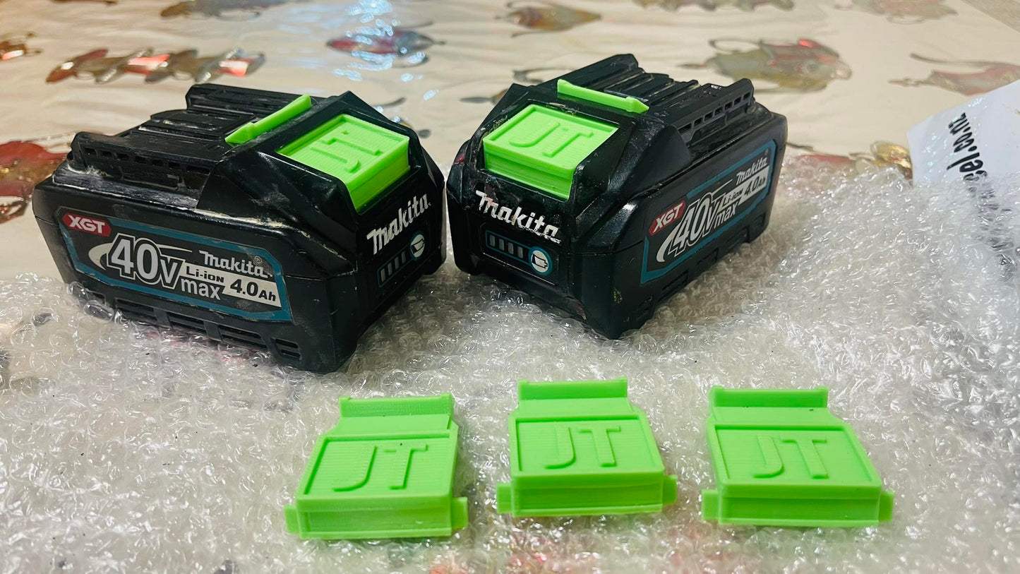 Makita XGT Personalised Battery Release Buttons