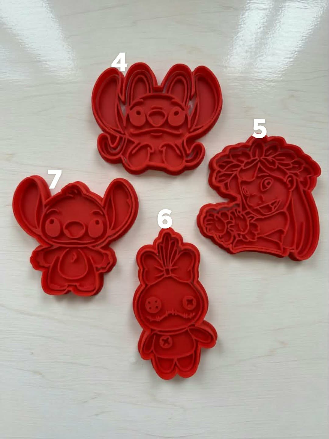 Disney Lilo & Stitch - Cookie Cutters & Stamps