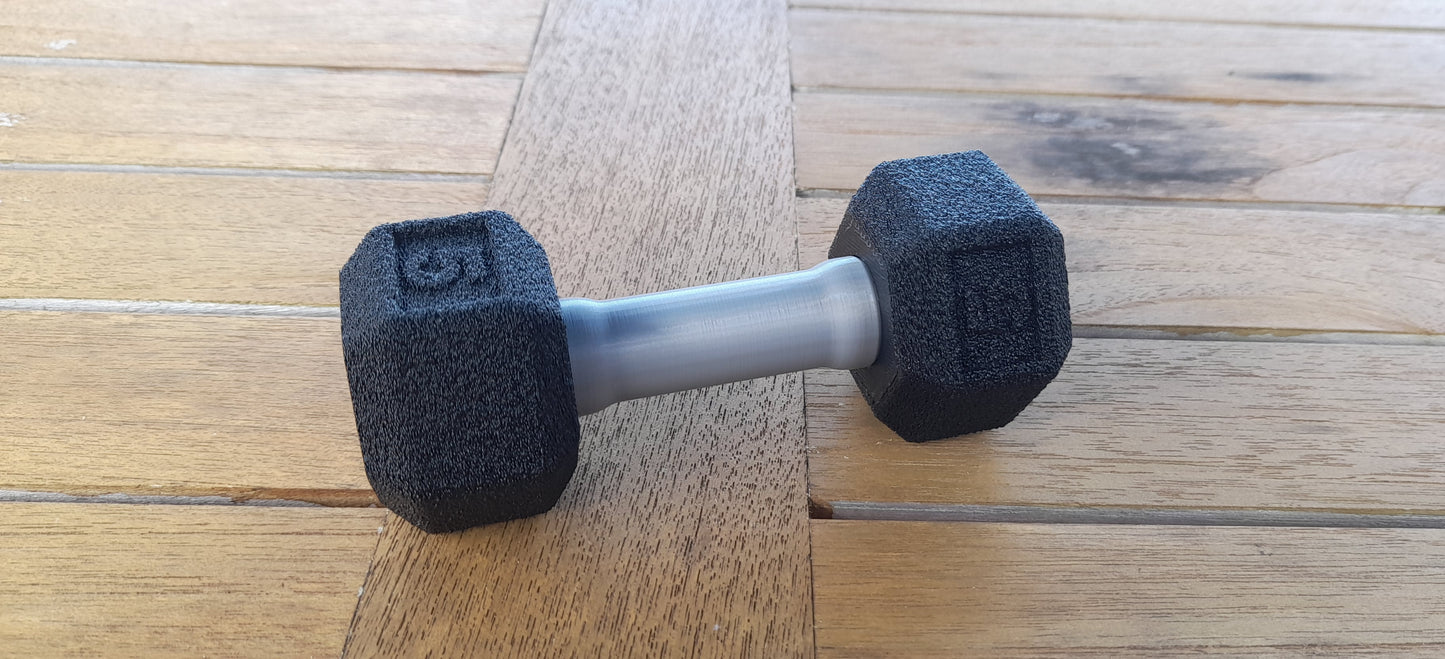 Dumbbell Baby Rattle