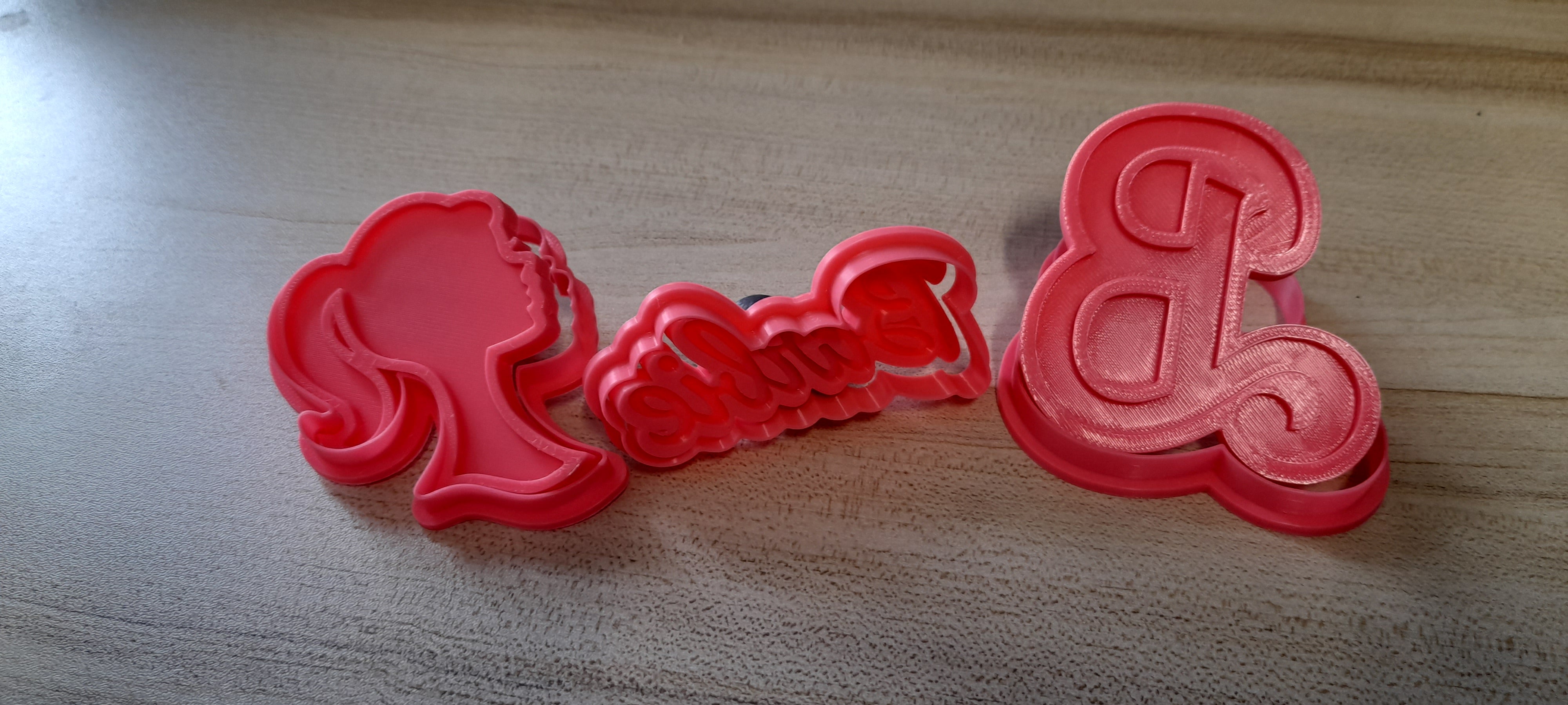 Barbie Set - Cookie Cutters – Davis Custom 3D Prints