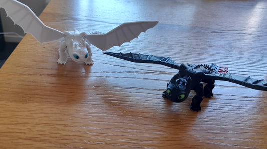 How To Train Your Dragon - Toothless / Light Fury
