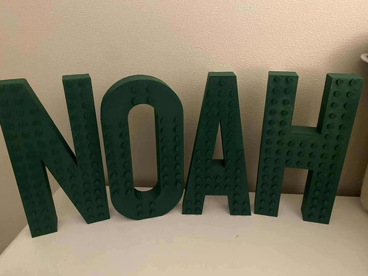 Lego Letter - Wall Art