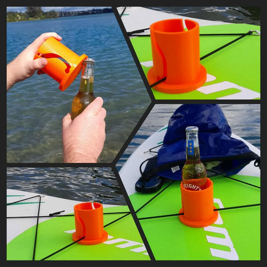 Paddleboard Drink Holder with Bottle Opener