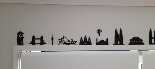 Travel Silhouettes - Wall Art