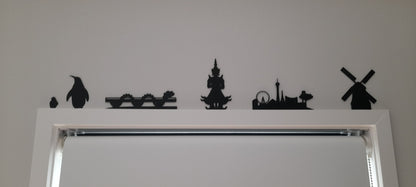 Travel Silhouettes - Wall Art