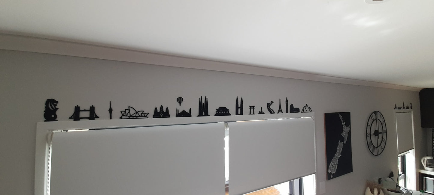 Travel Silhouettes - Wall Art
