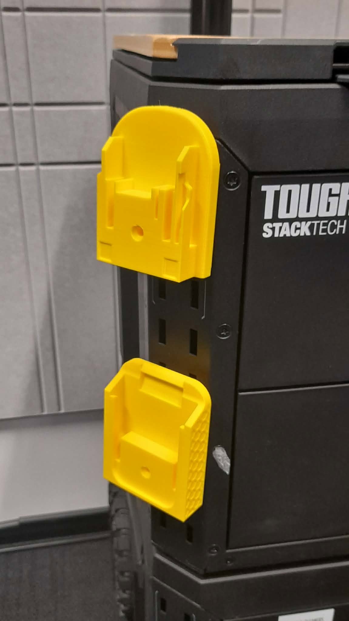 ToughBuilt StackTech - TBST Milwaukee 18 Tool and Battery Mounts
