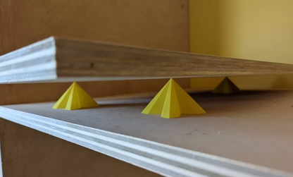 Painter's Pyramids with Storage Rack Set
